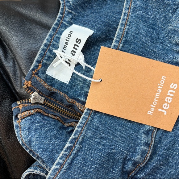 Reformation Davies Bustier Denim Dress - Picture 9 of 10